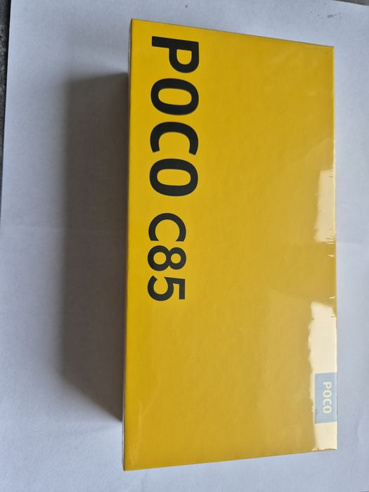 POCO C85 czarny 6 GB 128 GB