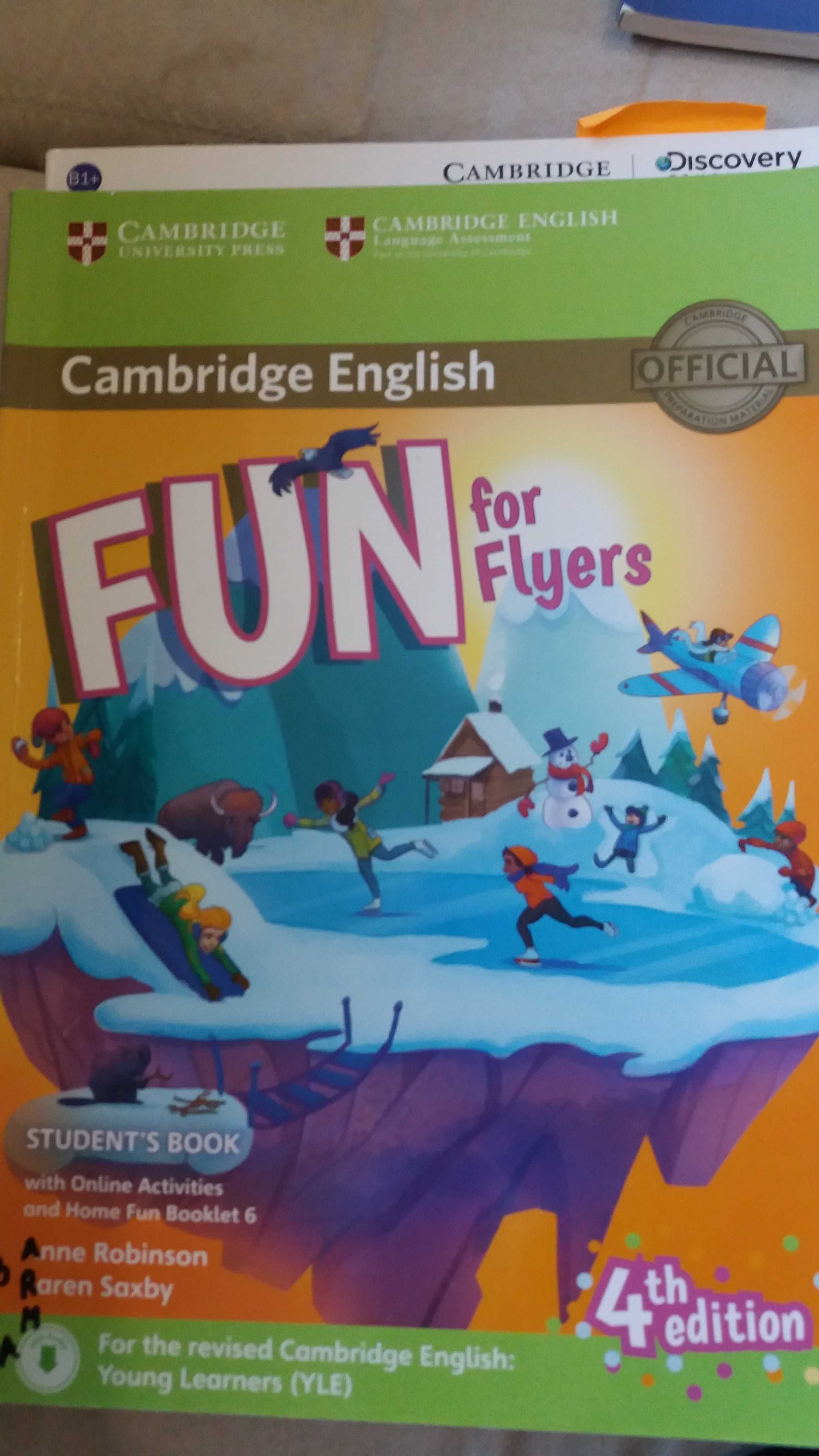 Livro ingles FUN FOR FLYERS cambridge 4th edition