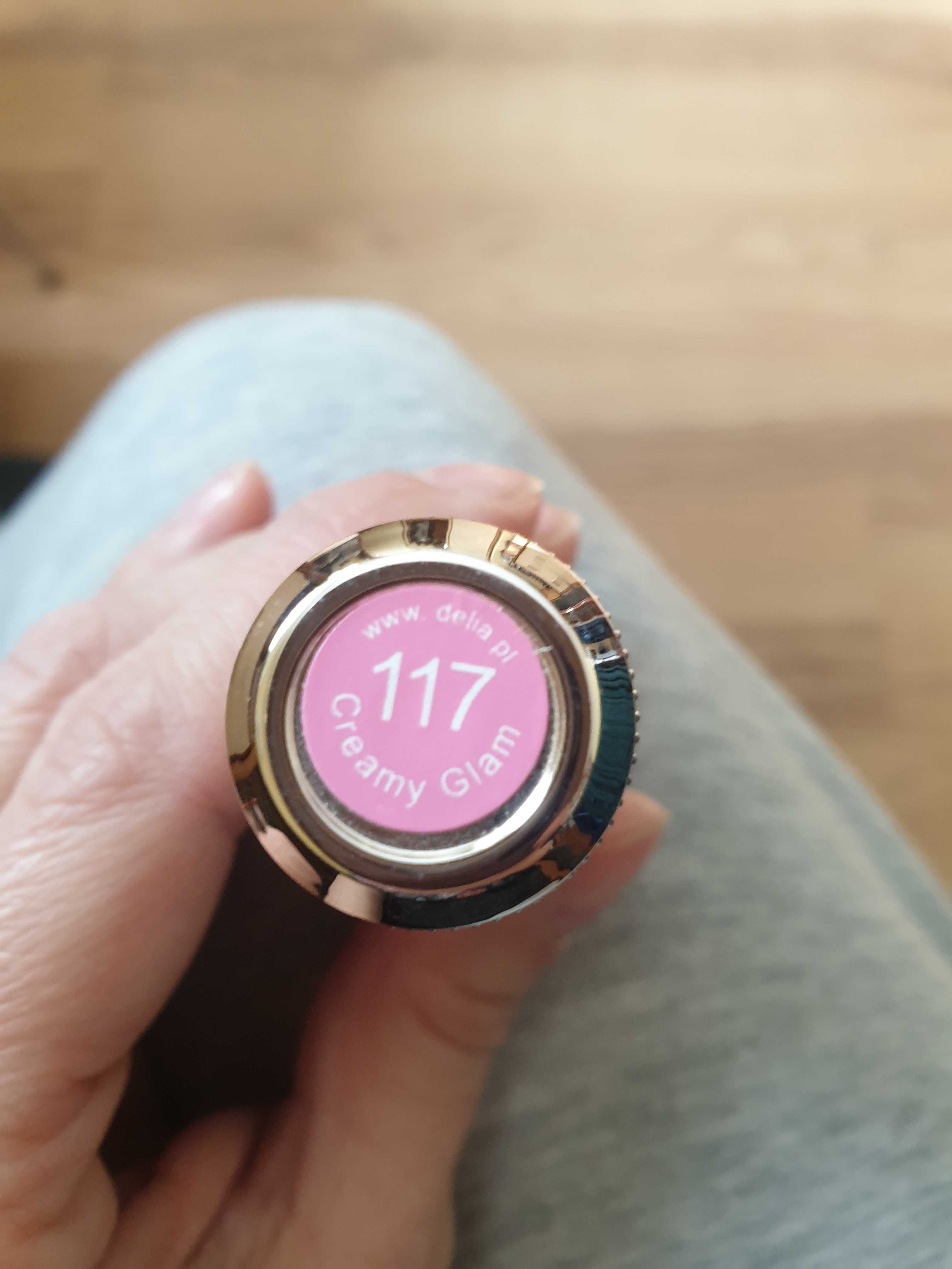 Delia Creamy Glam kremowa pomadka 117