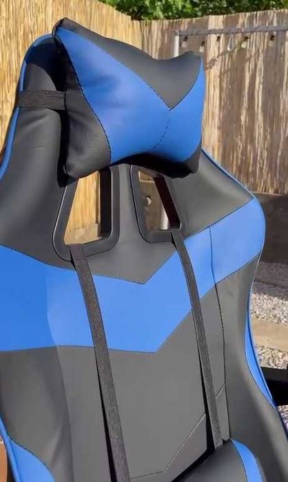 Компьютерное кресло игровое геймерское кресло Razer blue крісло ігрове