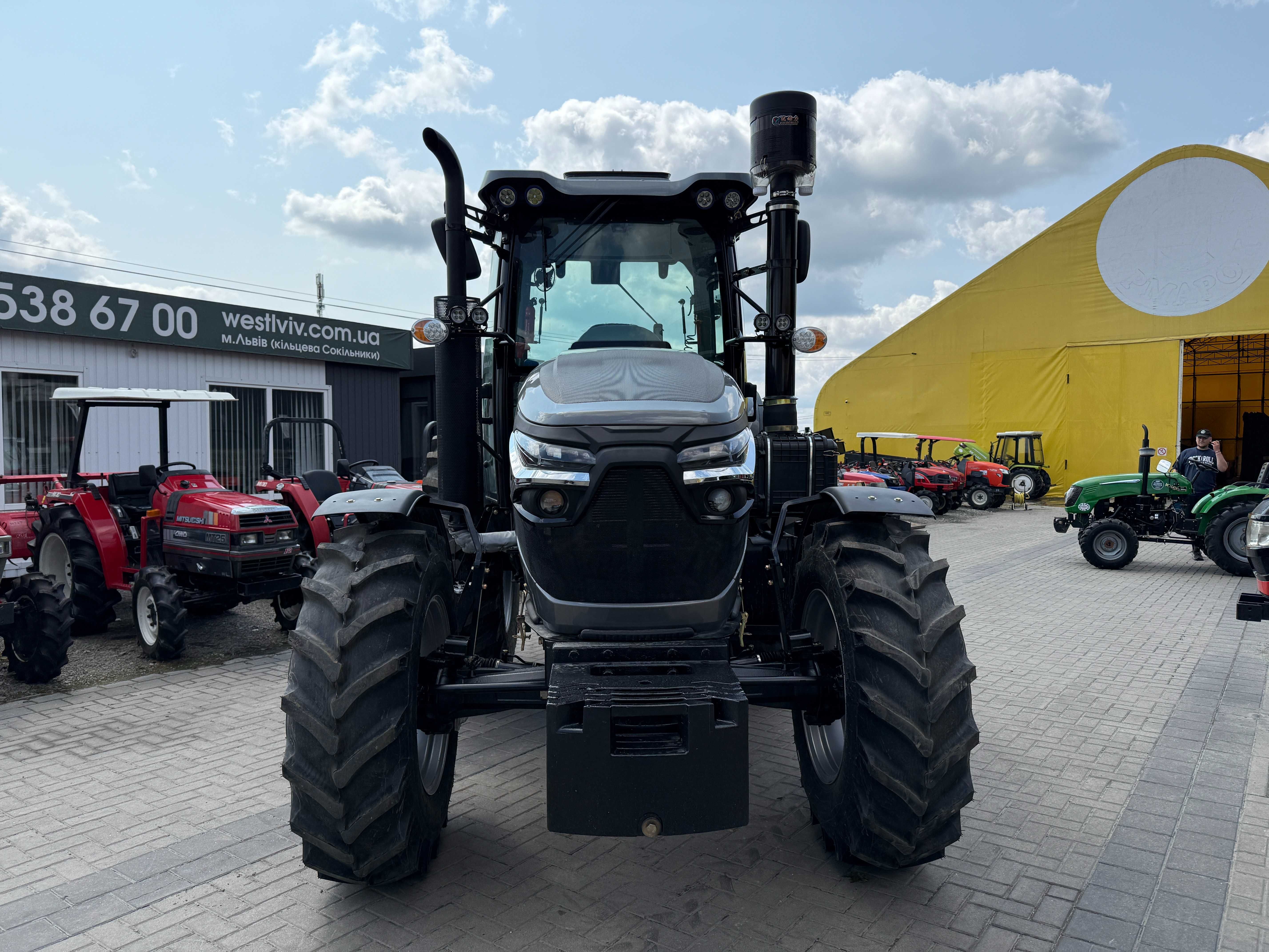 Потужний трактор СКАУТ ТD-1304C!130к.с.!кондиціонер!