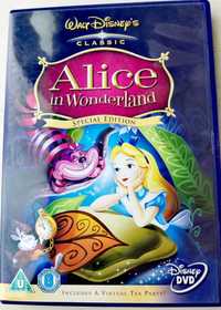 Alice in Wonderland dvd ang. Alicja w Krainie Czarów edycja specjalna