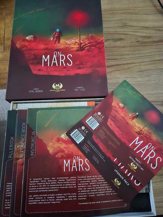 On Mars - gra planszowa - Vital Lacerda