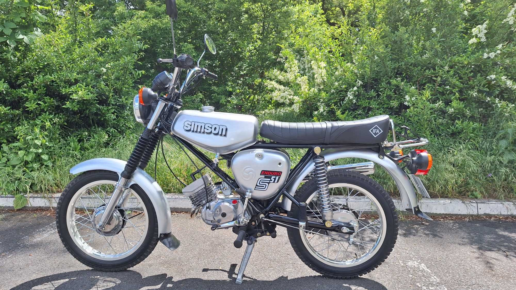 Simson S51 Enduro 380 km przebiegu
