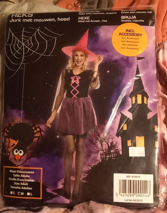Strój na Halloween  sukienka damska