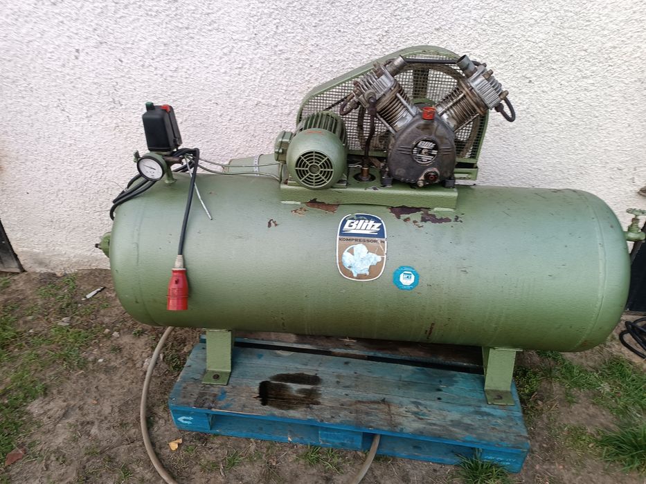 Kompresor sprężarka butla 350 l. Litra 400lit/min.