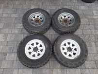 Felgi trójkąty koła terenowe opony KUMHO  Road Venture M/T Samurai 15