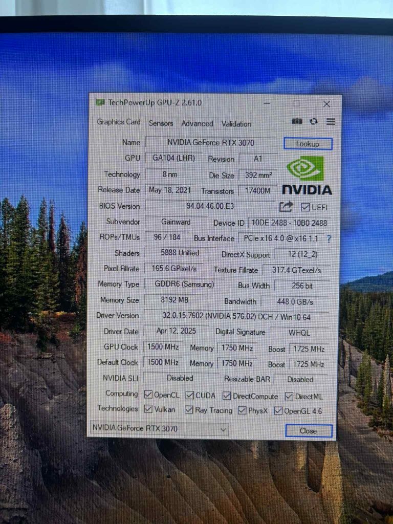 Komputer gamingowy RTX 3070