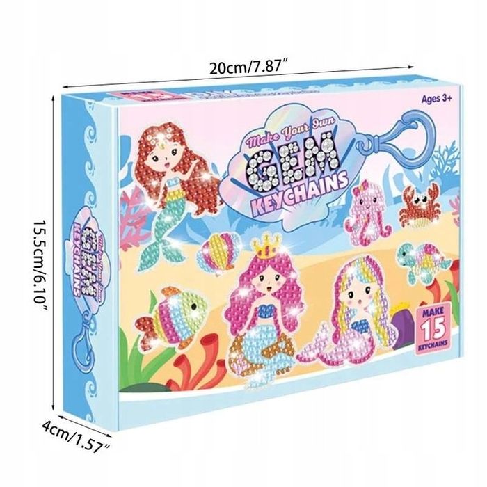 Haft Diamentowy Malowanie Diamentami Diamond Painting Mozaika 5d Brelo