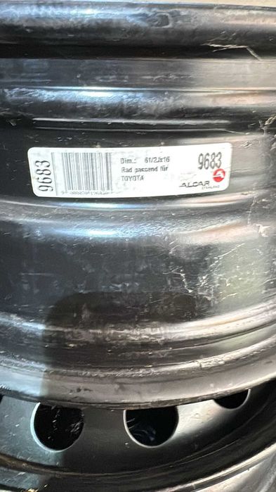 Super Oferta 4 sztuki felg stalowych 16 cali do Toyoty! Tanio1