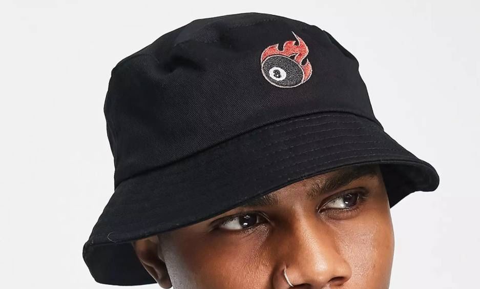 Панама Asos оригінал нова капелюх one size чорна унісекс літо легка