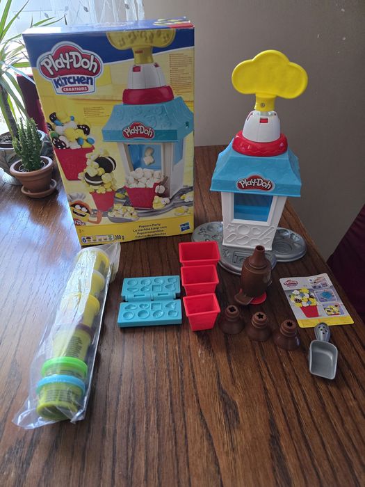 Ciastolina Play-doh zestawy do robienia popcornu Nowy