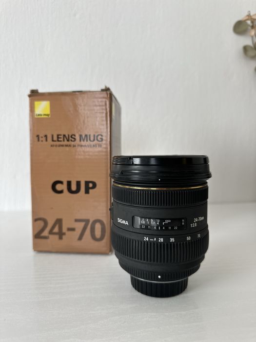 Обʼєктив Sigma 24-70mm 1:2.8 EX DG HSM для Nikon AF-s