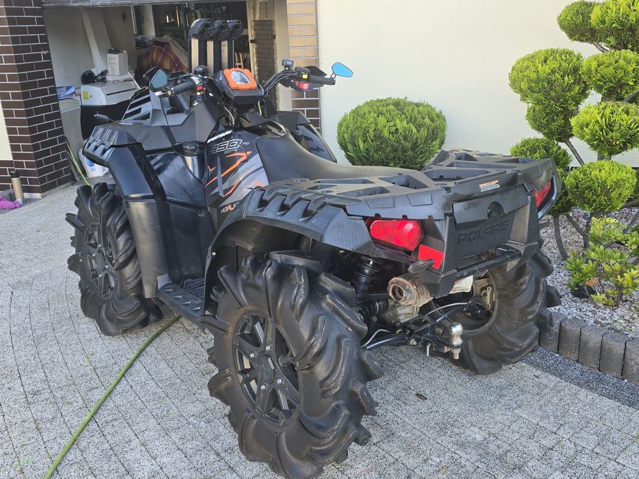 Polaris sportsman high lifter 850 zarejstrowany,doinwestowany