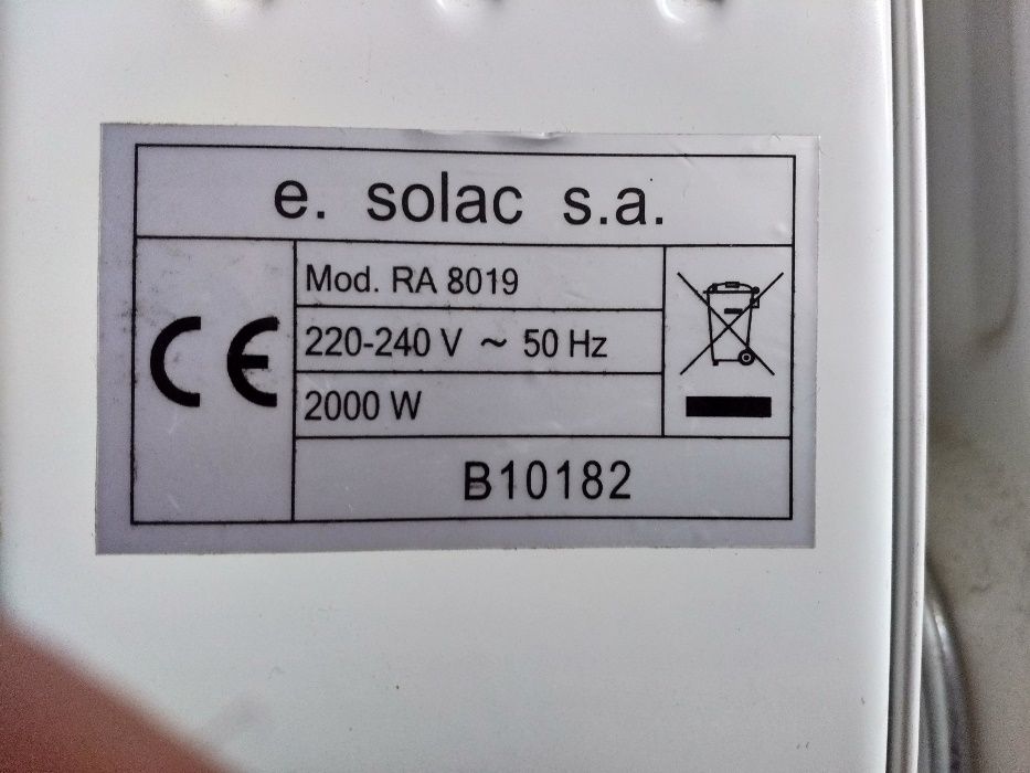 SOLAC Mod- RA 8019