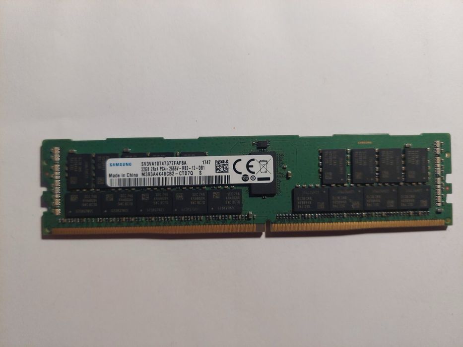 ddr4 32gb 2666 mhz Samsung серверна оперативна памʼять 64gb 3200