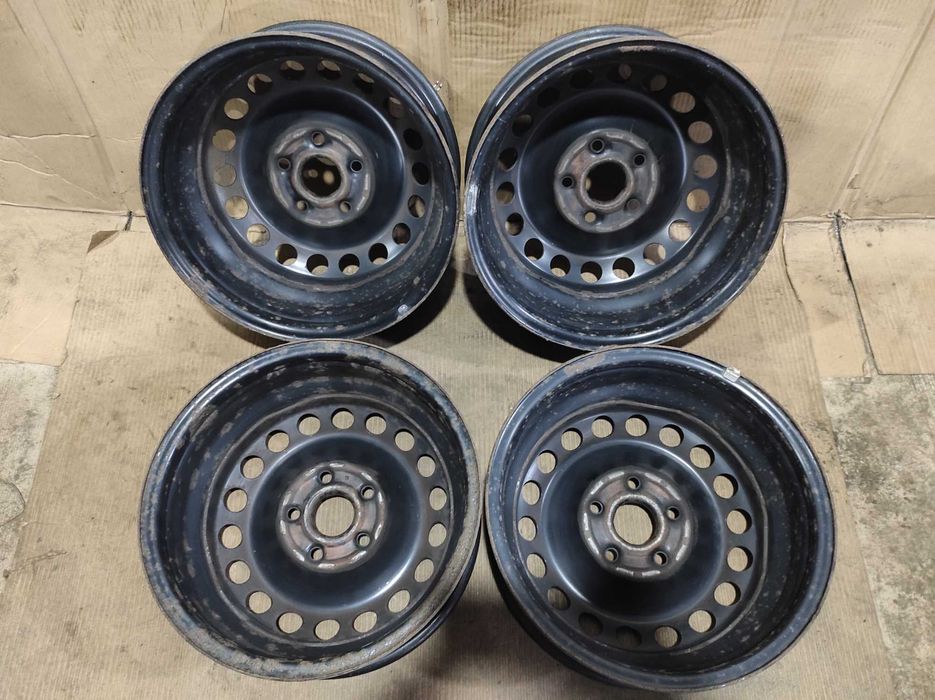 Оригінальні сталеві диски VW 5х112 R15 ET47 Skoda, Passat, Audi Golf