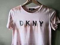 DKNY asymetryczna bluzka S/M