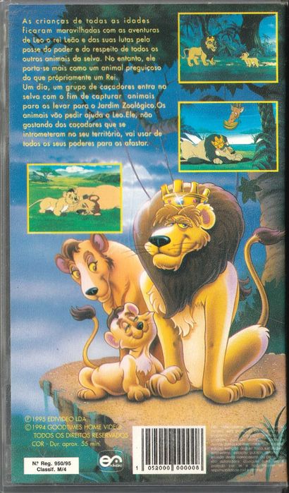 VHS - O Rei LEão - O reino do Simba