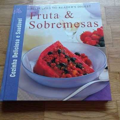vendo livro frutas e sobremesas