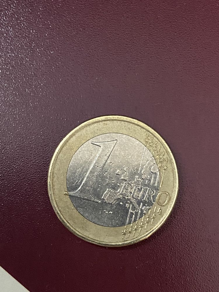 Moeda 1 euro rara grecia 2002