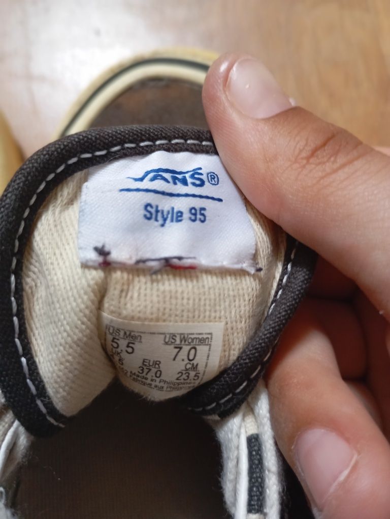 Tennis Vans Style 95 Checkerboard