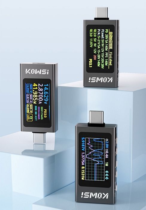 KWS X1 Cyfrowy Woltomierz 4-30V 0-12A, Wykrywanie, Wyzwalanie