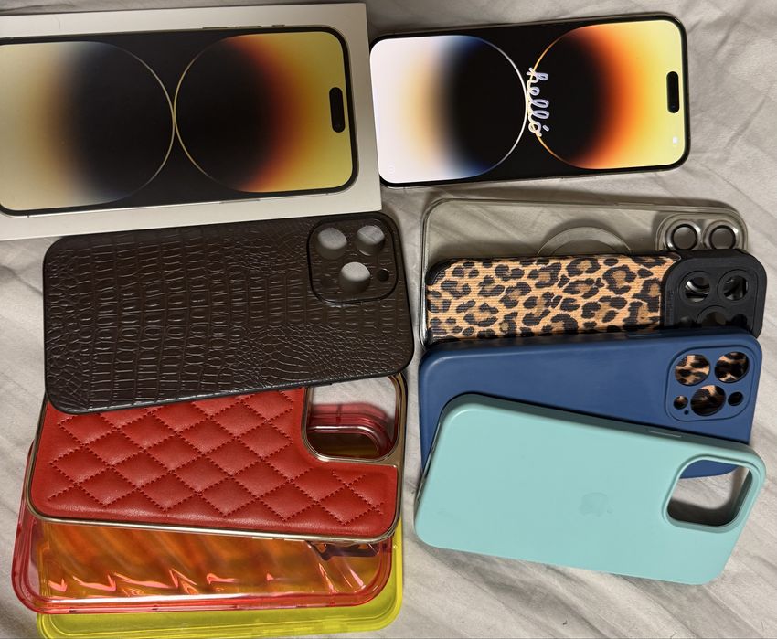 Iphone 14 pro max gold