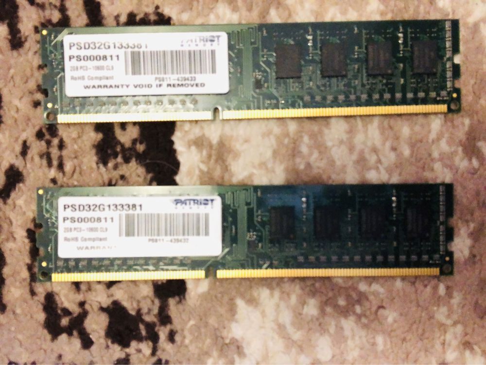 Модуль памʼяті DDR3 2Gb