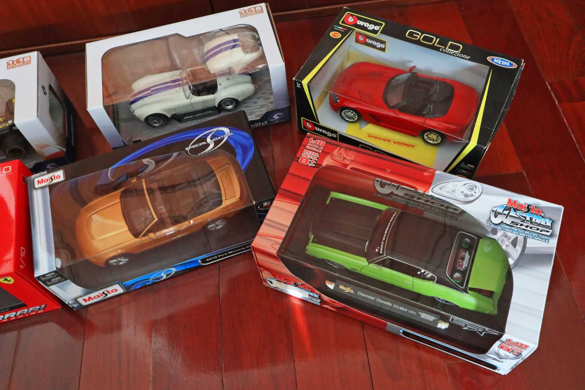Miniaturas 1:18 Muscle Cars / 24h Le Mans - Hotwheels / Solido
