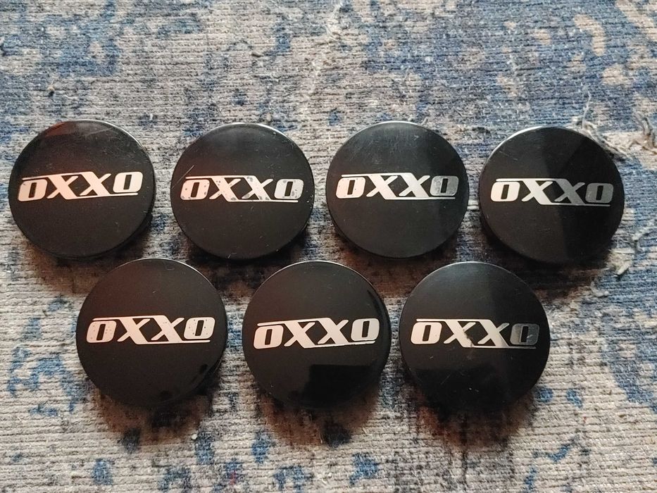 Dekielek alufelgi OXXO 60mm x 58mm oryginał 56mm x 53mm na sztuki