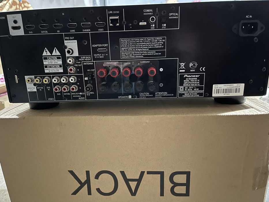 Ресивер Pioneer VSX-527-K + пульт самовивіз або відправка поштою
