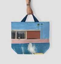 Torba shopper xxl Tate beach bag canvas David Hockney