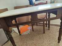 mesa de jantar mármore