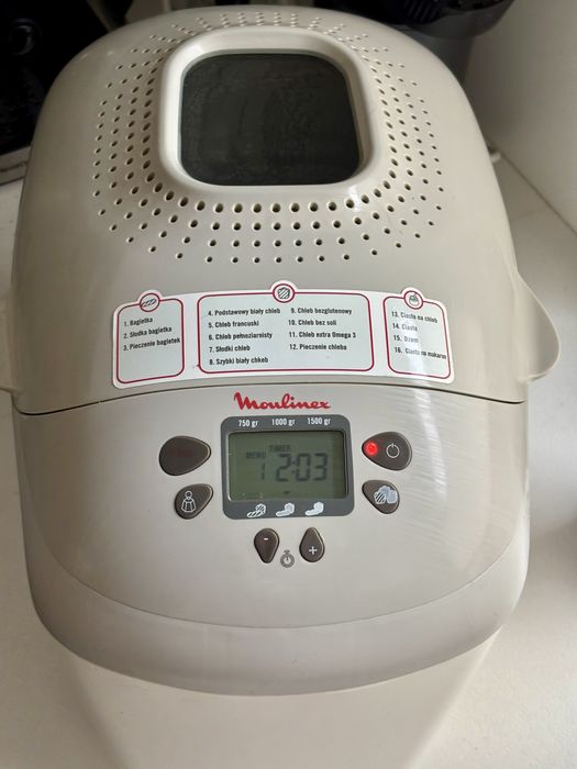Wypiekacz do chleba Moulinex Home Bread Baguette OW5023 2 mieszadła