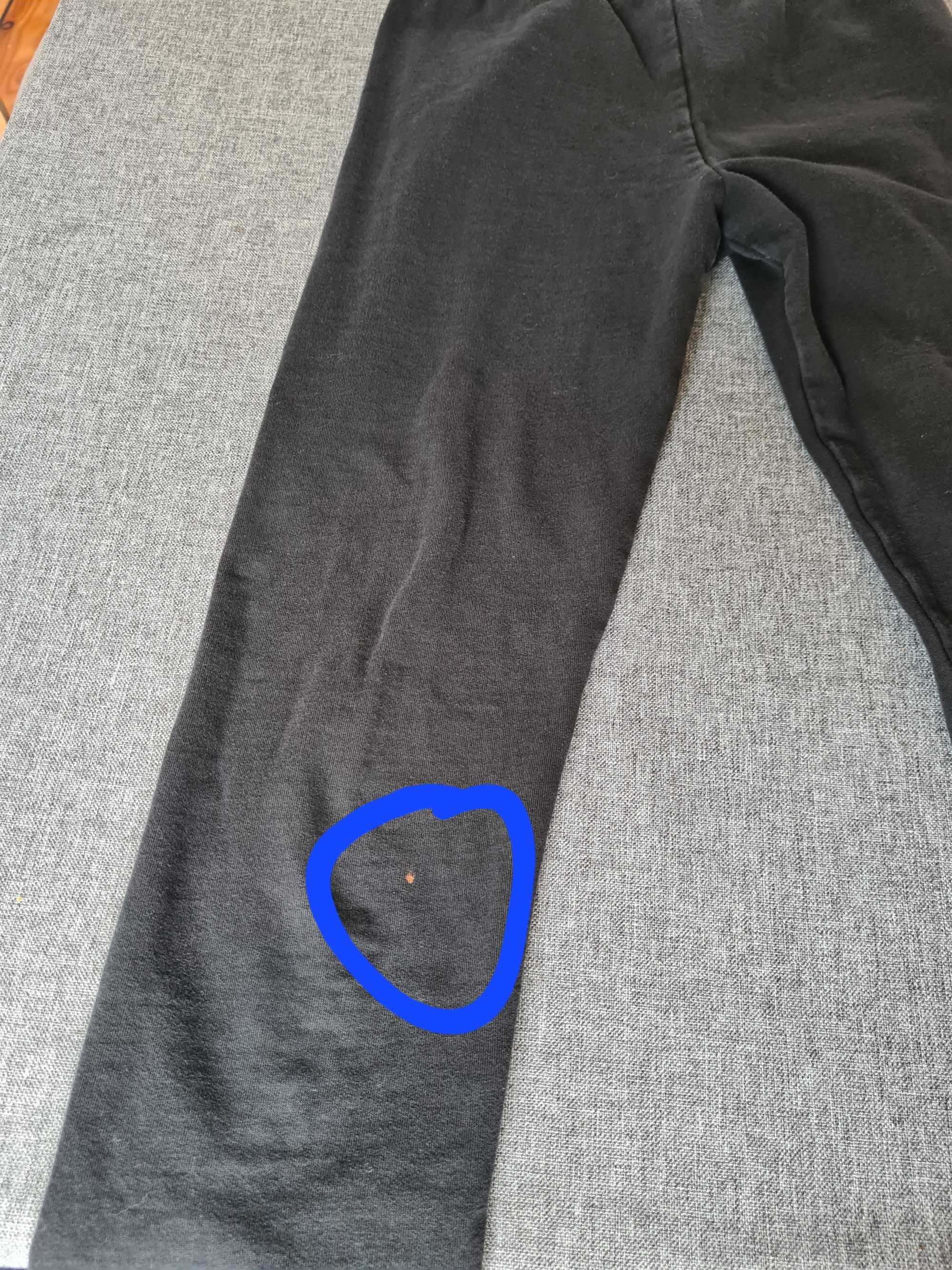 Legginsy My basic mybasic z puszkiem/meszkiem szczupła dziewczynka