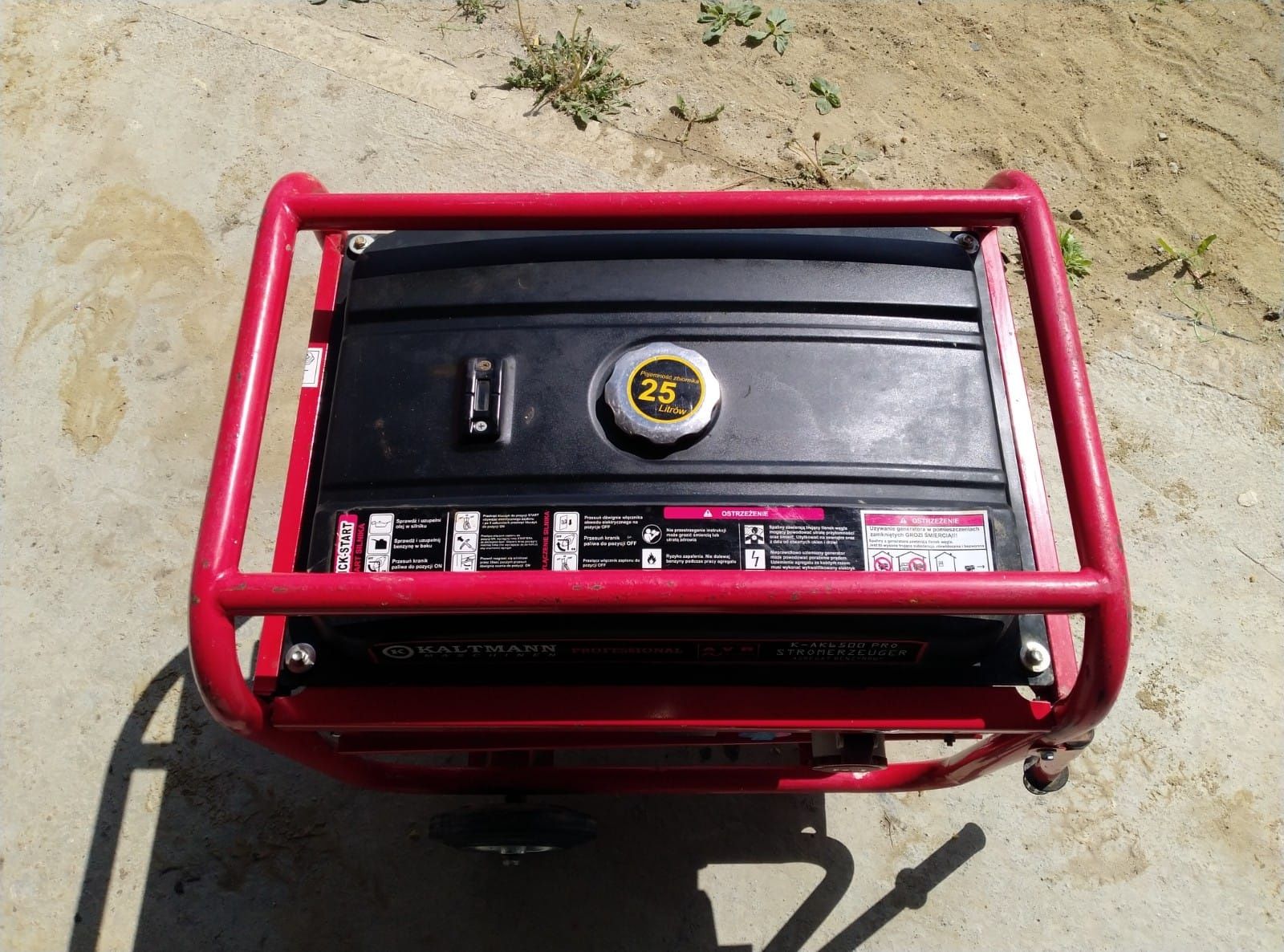 Agregat prądotwórczy KALTMANN 5500 W. Stan bdb