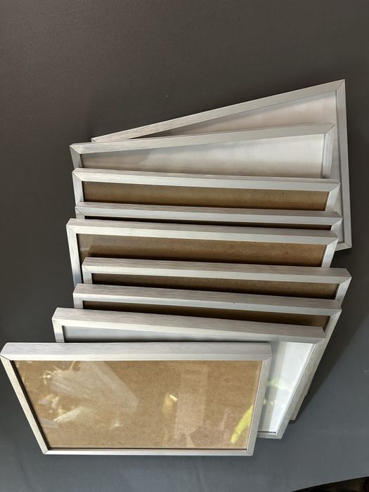 Ramki z aluminium na dyplomy 9 szt