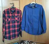 Dwie koszule męskie Cropp slim fit rozm. XS i S