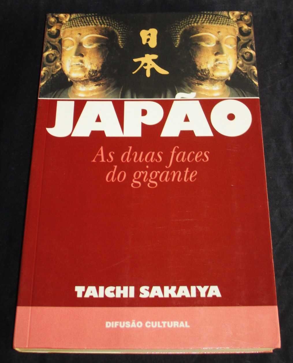 Livro Japão As duas faces gigantes Taichi Sakaiya