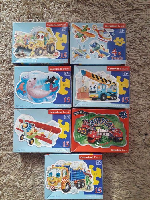 Пазли, розвиваючі ігри