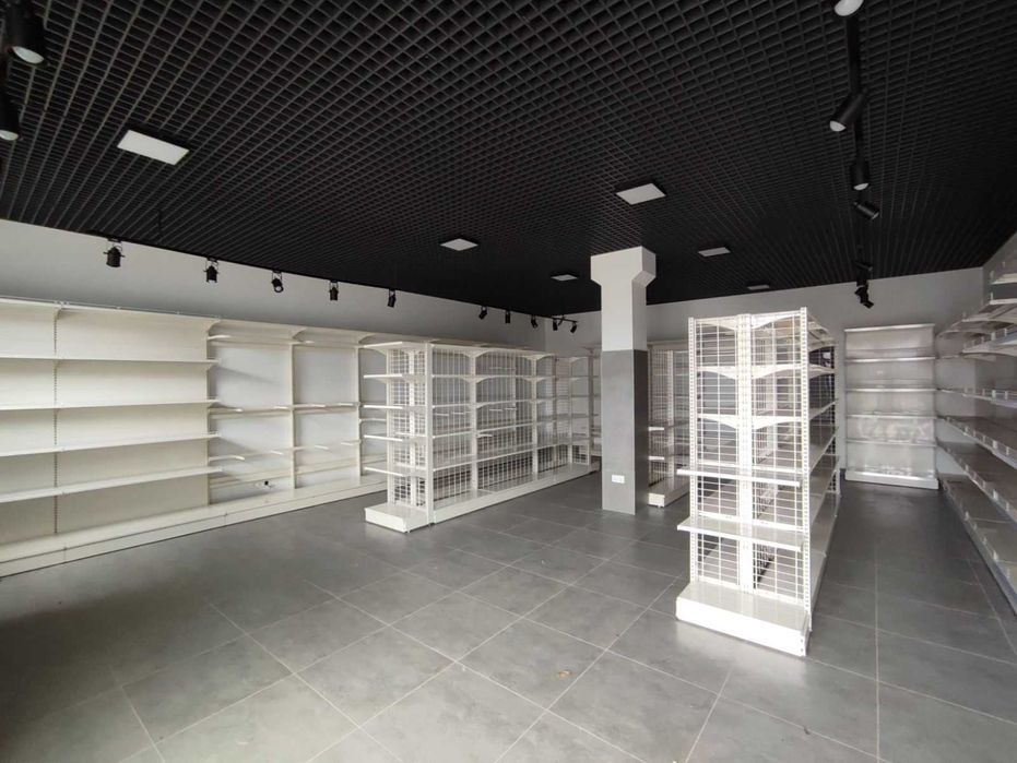 Торговые стеллажи. Кассовые боксы. В магазин супермаркет минимаркет