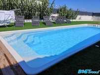 Basen TUNIS 6.5x3.2x1.55 z ukł. filtracyjnym - PRODUCENT Bestpools