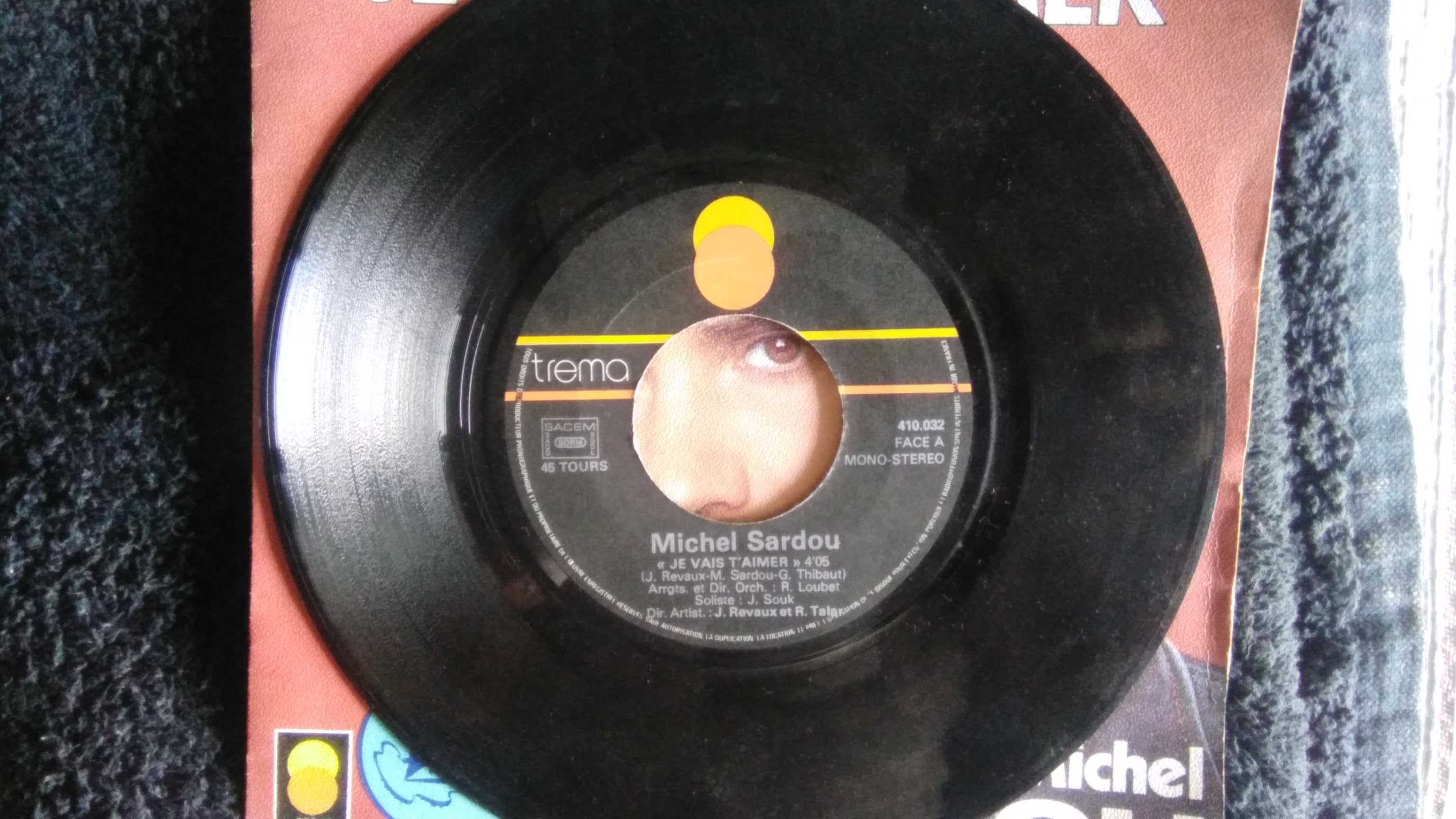 Disco Vinil de Michel Sardou.
