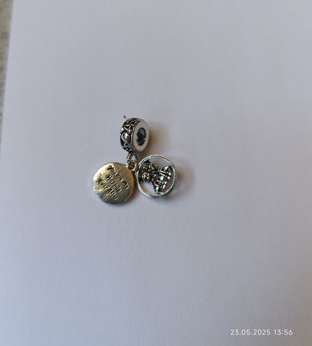 Nowa Zawieszka charms do bransoletek pandora miłość myszka Miki Minnie