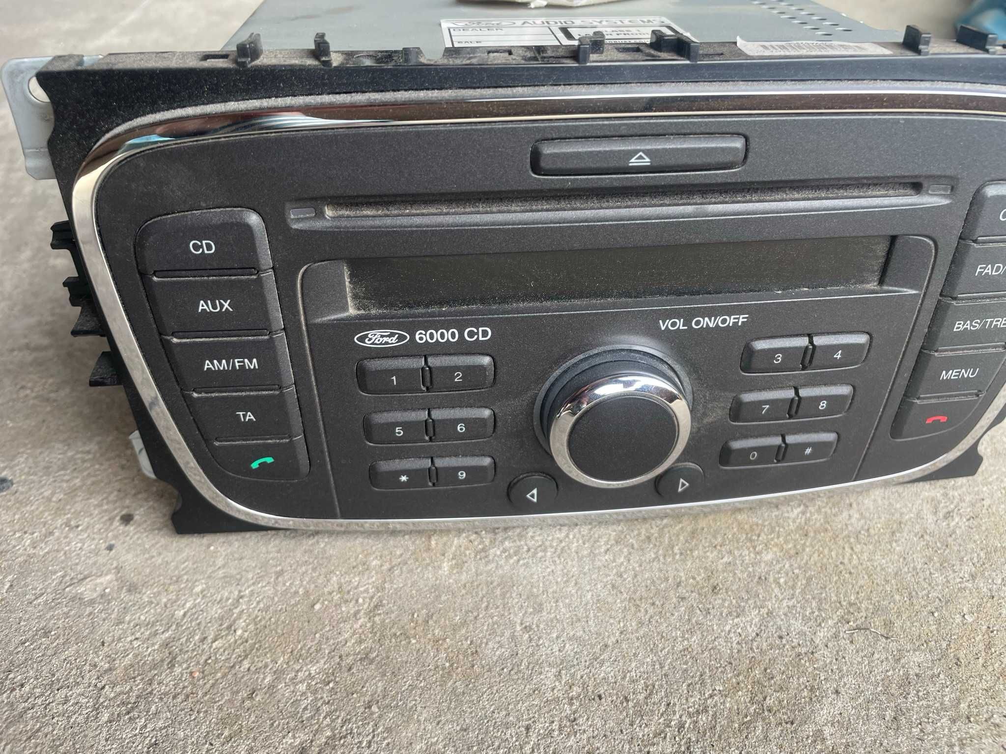 Ford Focus mk2 lift radio 6000CD OE KOD ładne