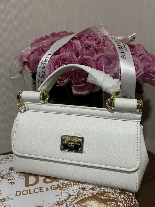 Сумка під Dolce Gabbana Sicily біла