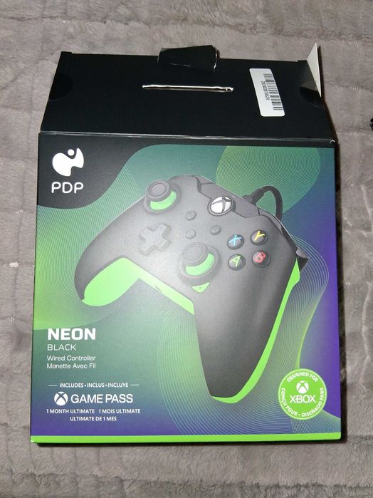 Comando xbox/pc pdp neon black