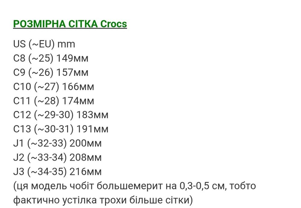 Дитячі гумачки, гумові чоботи Crocs 29-30 (183 мм)