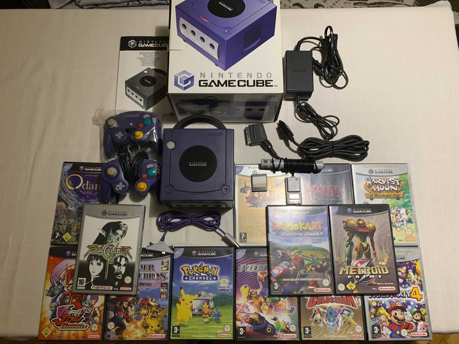 Nintendo GameCube + gry i akcesoria